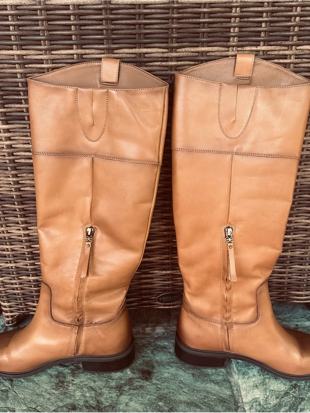 Sam Edelman Tall Leather Over- The-Knee DRINA Riding Boot